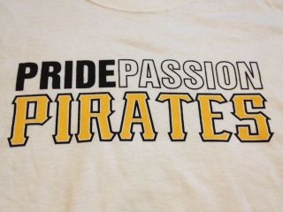   Pirates Pride & Passion T Shirt New PNC Park SGA 4/20+Tickets/Program