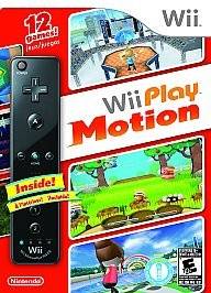 NEW Nintendo Wii Play Motion 12 Games & Motion Plus Controller Remote 