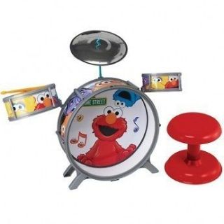 Sesame Street Learn to Play Drums Childs First Drum Set 4 in 1 Elmo
