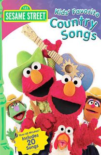 Sesame Street   Kids Favorite Country Songs (DVD, 2