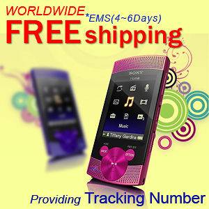 New SONY NWZ S540  MP4 PMP Radio Player 8G   Pink