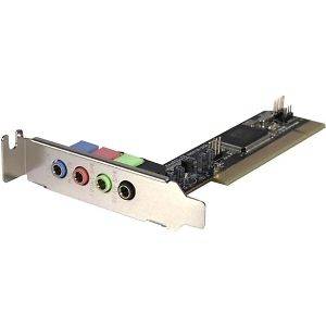 PCISOUND4LP   StarTech 4 Channel Low Profile PCI Sound Adapter 