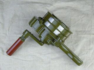 Replica of WW2 Japanese Army Hand Crank Siren(Canvas Bag Included)