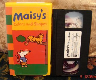   Shapes VHS RARE INCLUDES BALLOONS*SPOT*​SHED*CIRCUS*AI​RPLANE