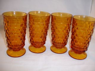 amber whitehall glassware