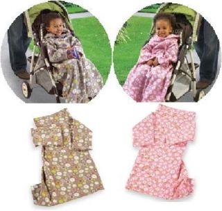Summer Infant Baby Comfort Me Stroller/Car Seat Fleece Travel Blanket 