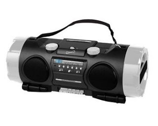 SUPERSONIC PORTABLE BOOMBOX /CD/USB SD CARD SLOT NEW