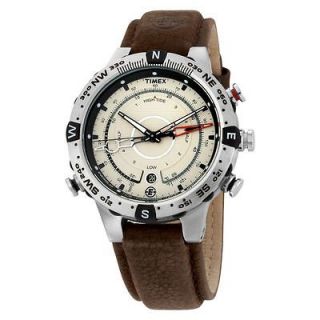 Timex Mens Expedition E Instruments Compass Tide Temperature Brown 