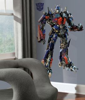 Transformers Optimus Prime Wall Sticker Decal Mural RoomMates 