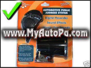 Coga PA/P.A. Mic System Truck/Car/RV/motorcycle Musical Music Horn