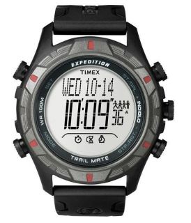 Timex T49845 EXPEDITION Trail Mate Pedometer Digital Watch Authorised 