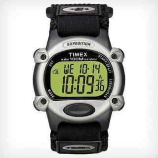 Timex Expedition Chronograph Watch, Wrapstrap, 100 Meter WR, Indiglo 