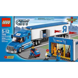 NEW rare Lego 7848 City  Truck w/ 3 Minifigures Modular limited