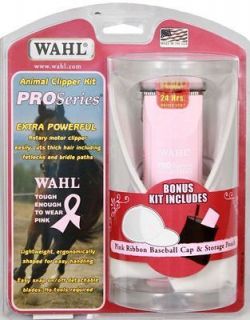WAHL PRO SERIES CORDLESS RECHARABLE ANIMAL CLIPPERS KIT TRIMMER HORSE 