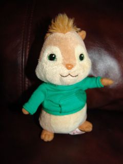 Ty Beanie Babies Alvin and the Chipmunks Theodore Plush Doll 6 1/2