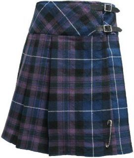   Scotland Semi Pleated Wrap Around Tartan/Plaid 20 Kilt Skirt 6 to 28