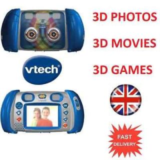VTECH KIDIZOOM 3D Plus Blue Digital Camera Kids 6+ New & Boxed ★Fast 