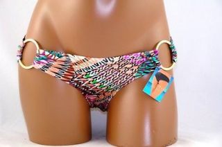 Victorias Secret Cheeky Hipkini bottom in multicolor shimmer sz XS