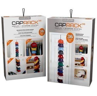 PerfectCurve CapRack 36 Baseball Cap Baseball Hat Holder Rack 