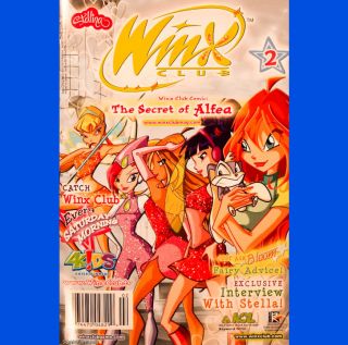 NEW Winx Club Comic Book #2 The Secret of Alfea 64 PAGE Games 