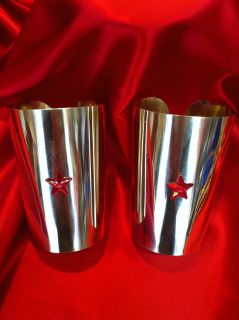   Polished brass or steel wonder woman cuffs , Tiara also available