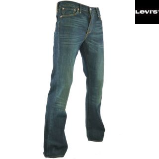 Brand New Mens Levis 527 Bootcut Seaweed Jeans
