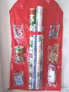 Gift Wrap Closet Organizer Wrapping Paper Christmas USA SELLER