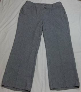   Size Pants Rafaella 16W 18W Gray Form Function Curvy Fit Dress Pants