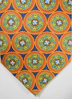 NEW Fox & Chave Canterbury Cathedral Vaulting Hand Made Silk Tie