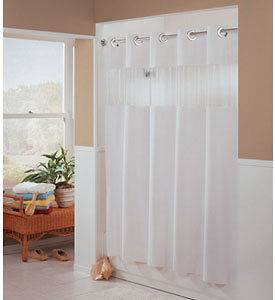 hookless fabric shower curtain in Shower Curtains