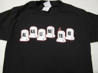 Alkaline Trio Band Shirt Tombstone YM