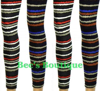   Knit Leggings Ladies New Sort Warm Knitted Winter Footless Tights