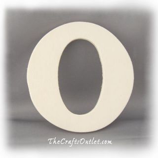 Letter O Plywood unfinished wood home Decor