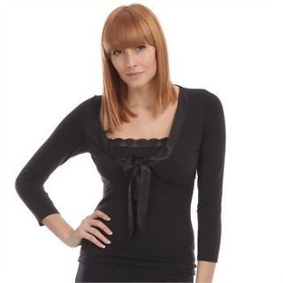Pour Moi Nightwear Cachet Black Long Sleeve top S   XL