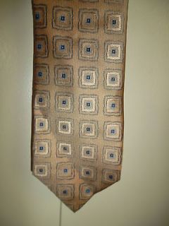 Dormeuil Paris Brown Silk Tie Owned by Ladainian Tomlinson
