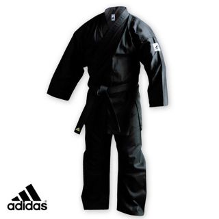 adidas Black Karate US Star Gi (American Cut)