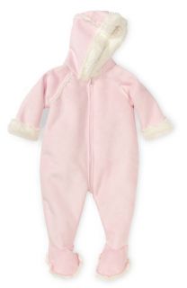  Baby Faux Shearling Pink Winter Bunting Snowsuit (Infant) 6 