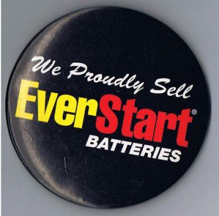   Pinback Button Lot EverStart Batteries Automotive Delphi Exide Cars