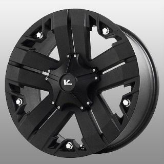 18 inch V Rock Recon Black Wheels Rims 6x5.5 Sequoia Tacoma
