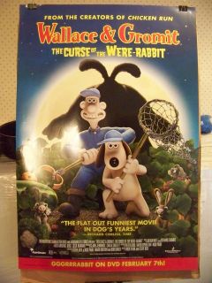 Wallace And Gromit The Curse Of The Were Rabbit movie poster Peter 