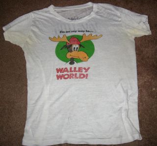   OFFICIAL WALLEY WORLD NATIONAL LAMPOON VACATION T SHIRT MARTY MOOSE