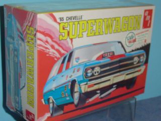 1965 CHEVY CHEVELLE WAGON MODEL KIT 125 AMT
