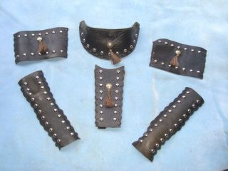 G0394 HAND MADE LEATHER DASH PANEL MUD FLAP SLIDER COVER HARLEY ROAD 