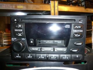 00 01 Nissan Xterra Am Fm Radio Cd Cassette Player 28188 7Z500