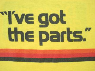   vintage DISCOUNT AUTO PARTS T SHIRT ive got the parts EXTRA SMALL xs