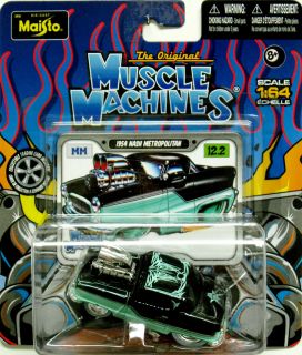 1954 Nash Metropolitan MUSCLE MACHINES 2012 By Maisto Release 12 Wave 