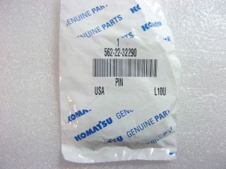 Komatsu Heavy Equipment Parts   PIN   PN. 562 22 32290 NEW