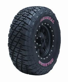 General Grabber Tire 33 x 12.50 17 Solid Red Letters 04568170000