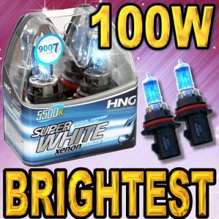 9007 Xenon Halogen Bulbs For Low & High Beam #