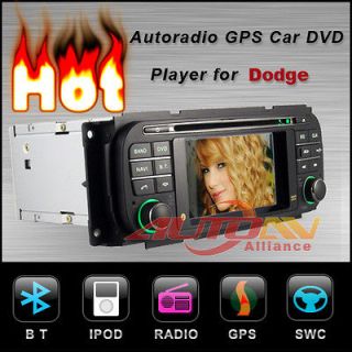 Car DVD Player GPS Navigation Stereo Radio For Dodge Grand Caravan 
